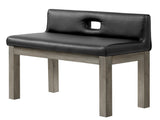 BAYLOR BACKED DINING BENCH