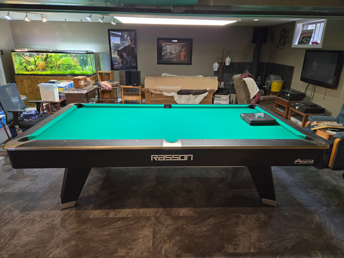 ビリヤードRASSON ACURRAテーブル9ft 2025大会専用モデル1台 2025年