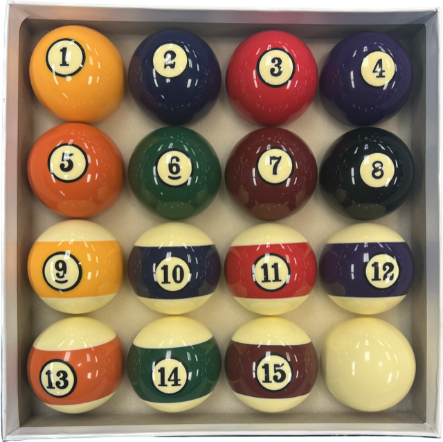 2 1 4 POOL BALL SET Playmore Games