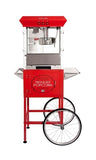 8OZ POPCORN MACHINE WITH CART