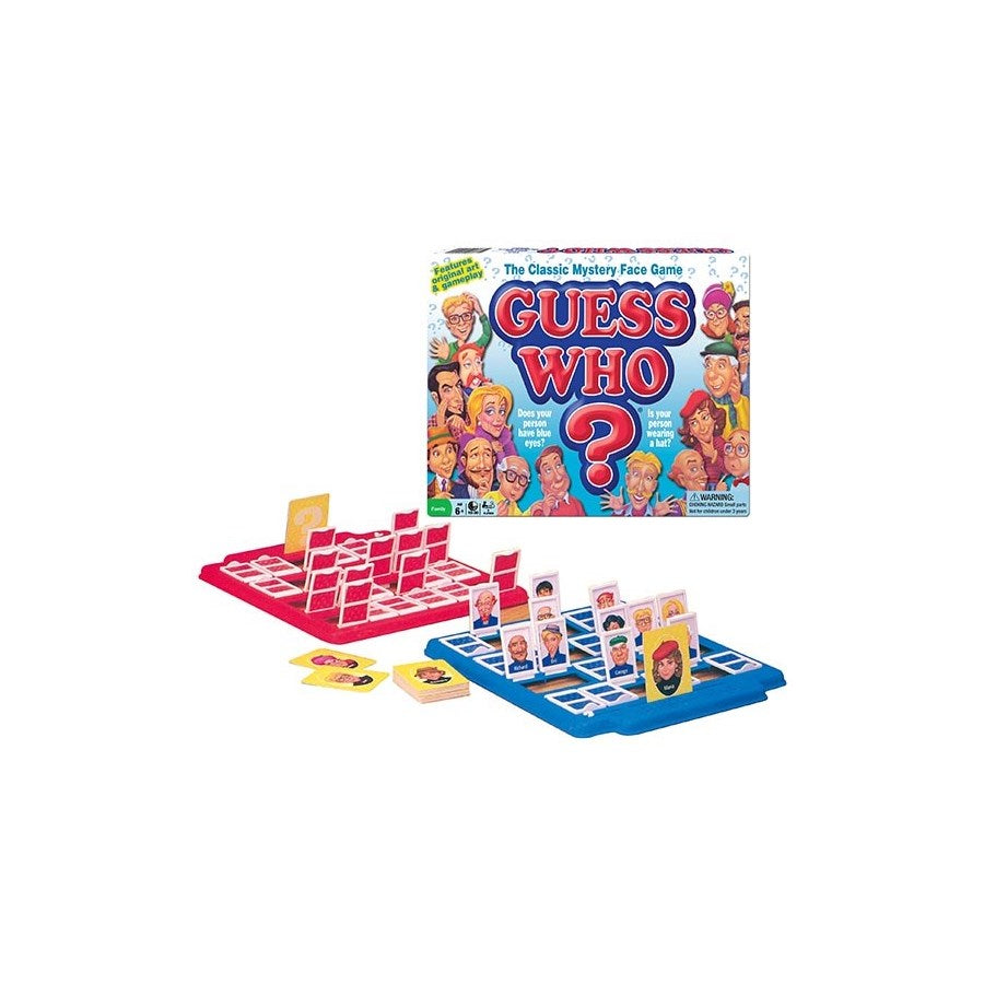 Hasbro Guess Who? – Klassisches Ratespiel Für 2 Spieler, Ab 6 Jahren