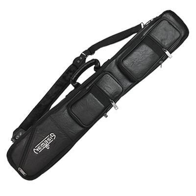 NEMESIS LC3 4B X 4S BLACK LEATHERETTE CUE CASE