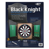 BLACK KNIGHT DARTBOARD & CABINET SET