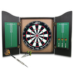 BLACK KNIGHT DARTBOARD & CABINET SET