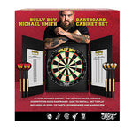 MICHAEL SMITH BULLY BOY DARTBOARD CABINET SET