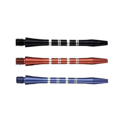 REGROOVED ANODIZED 2BA DART SHAFTS