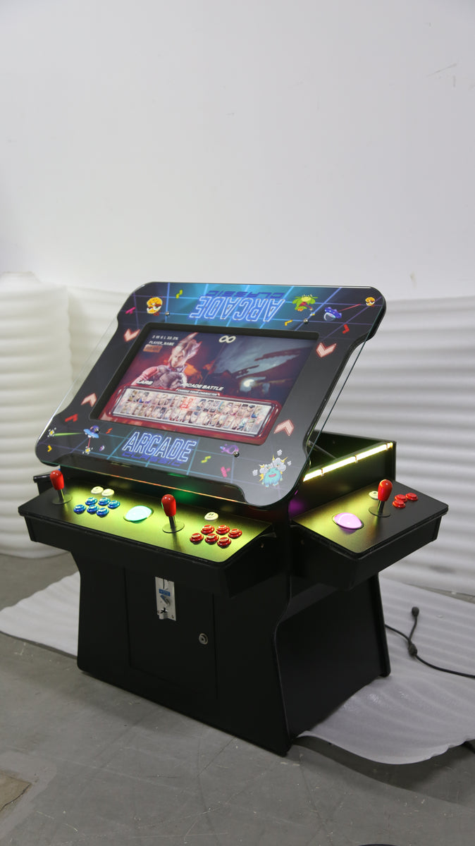 CLASSIC ARCADE 3 SIDED FLIP TOP ARCADE MACHINE*FREE SHIPPING ...