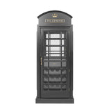 OLD ENGLISH TELEPHONE BOOTH BAR CABINET