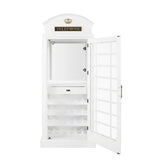 OLD ENGLISH TELEPHONE BOOTH BAR CABINET