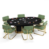 PROHIBITION TEXAS HOLD'EM POKER TABLE