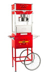 16OZ POPCORN MACHINE WITH CART