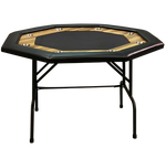 FOLDING OCTAGONAL POKER TABLE 8 PLAYERS