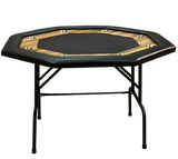 FOLDING OCTAGONAL POKER TABLE 8 PLAYERS