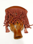 BROWN CINAMMON TASSEL BILLIARD POCKET