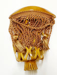 LIGHT BROWN BRONZE TASSEL BILLIARD POCKET