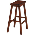 BACKLESS SADDLE BARSTOOL