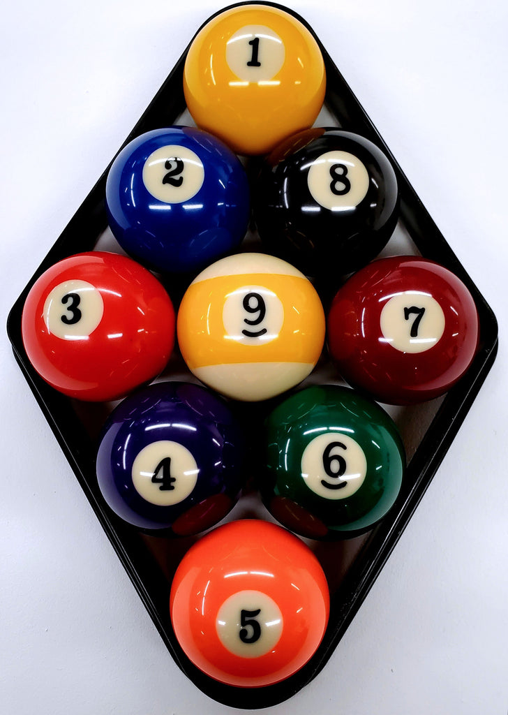 Legal 9 Ball Rack PLASTIC NINE BALL RACK – Playmore Games