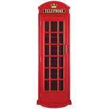OLD ENGLISH TELEPHONE BOOTH CUE HOLDER